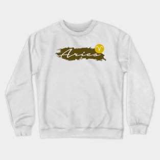 aries horoscope Crewneck Sweatshirt